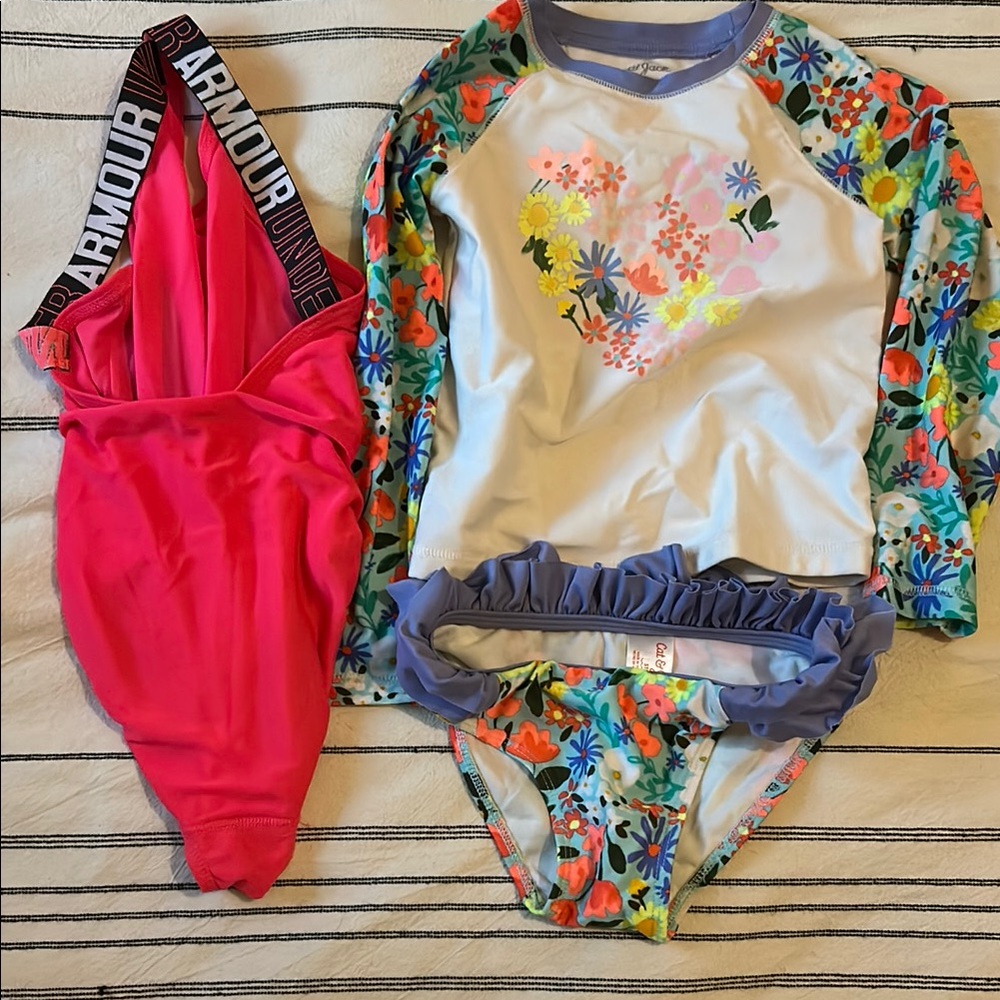 Girls size 5/5T swimsuit bundle